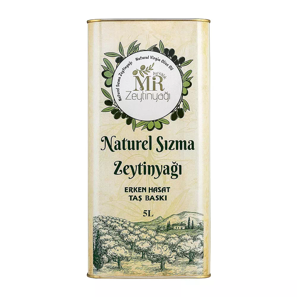 MR Soğuk Sıkım Zeytinyağı 5 Litre
